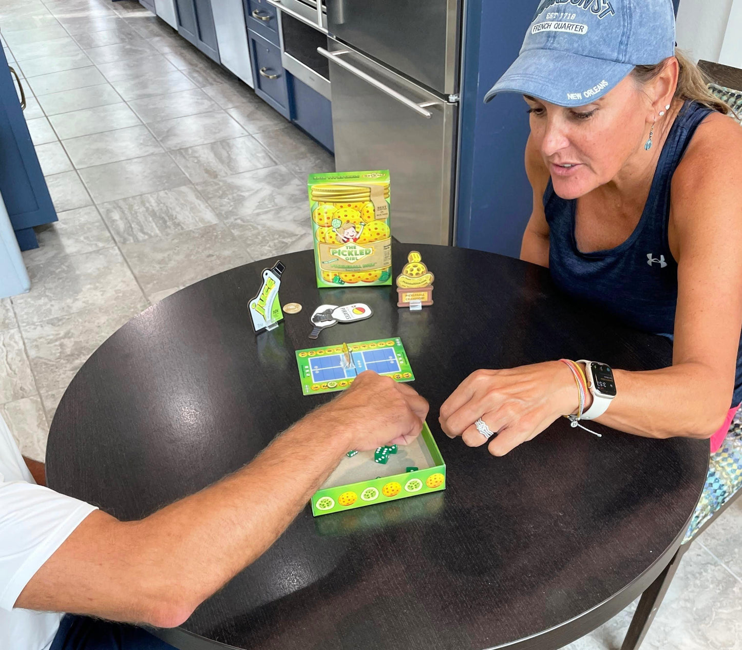 Pickleball Dice Board Game, $24.95